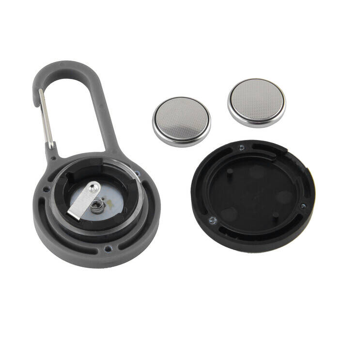 Panther Karabinalı Anahtarlık El Feneri Gri - 4