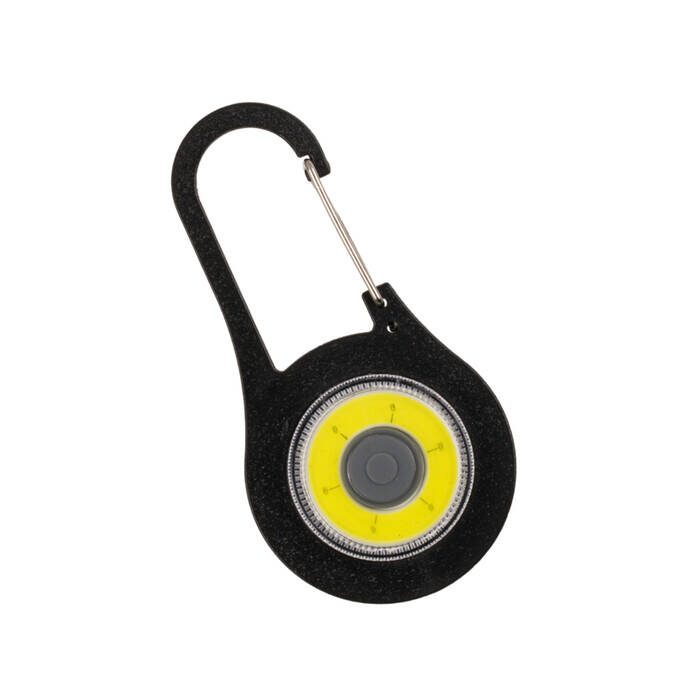 Panther Karabinalı Anahtarlık El Feneri Siyah - 1