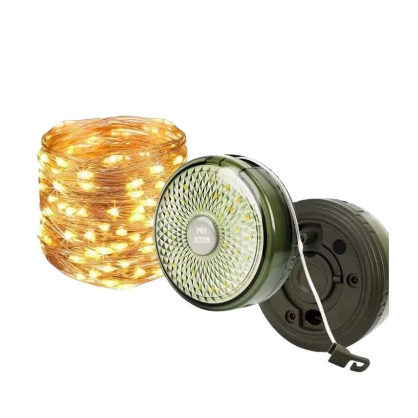 Panther Şarjlı 10 Metre Şerit LED Kamp Lambası (PT-390) - 1