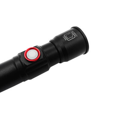 Panther USB Şarjlı Metal Zoomlu El Feneri PT-4060 - 3