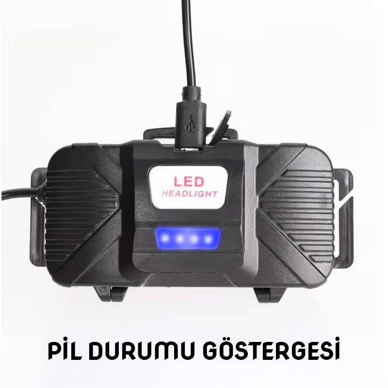 Panther USB Şarjlı Kafa Lambası PT-5970 - 5