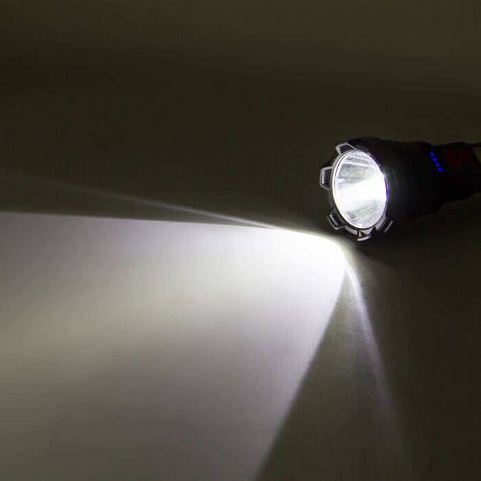 Panther USB Şarjlı El Feneri PT-6106 - Güçlü ve Çok Yönlü Aydınlatma - 4