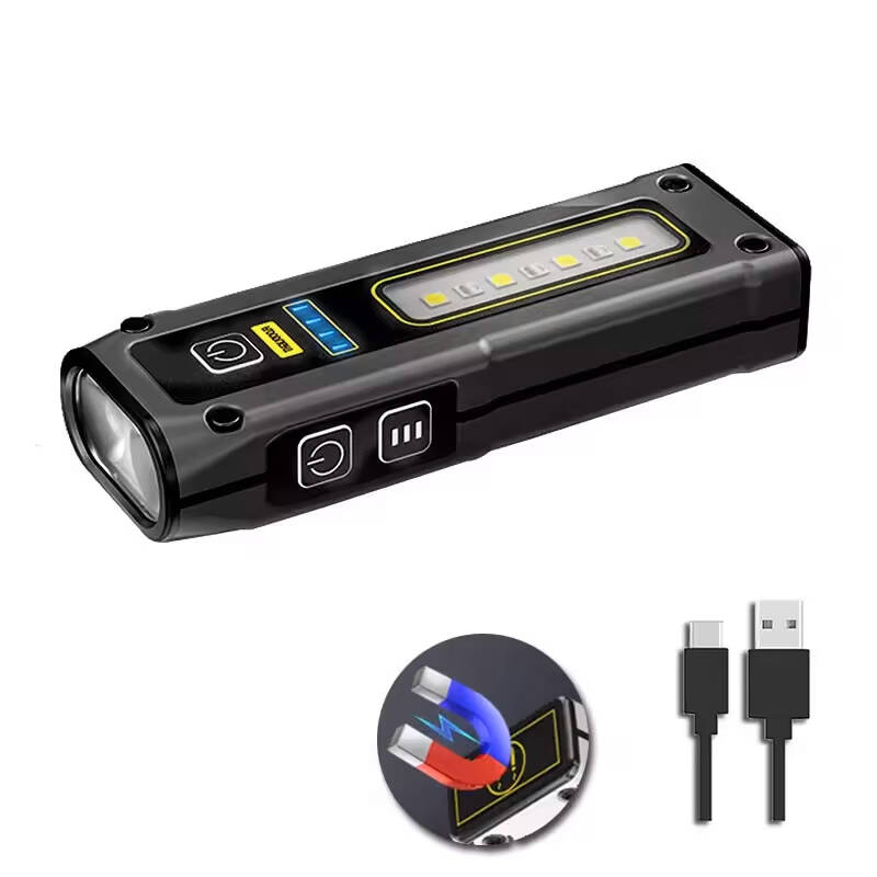 Panther USB Şarjlı Mıknatıslı El Feneri PT-974 - 1