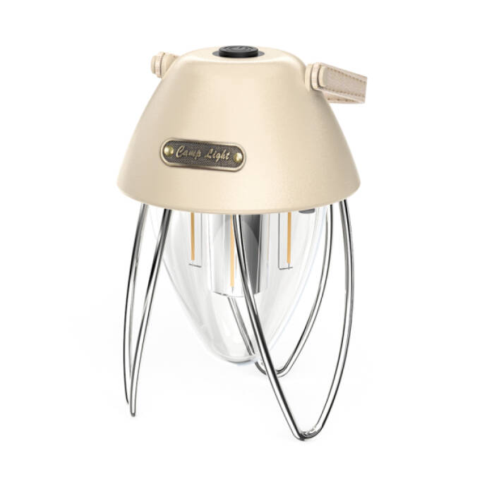 Panther USB Şarjlı Deri Askılı Kamp Lambası PTT-AYBK - 1