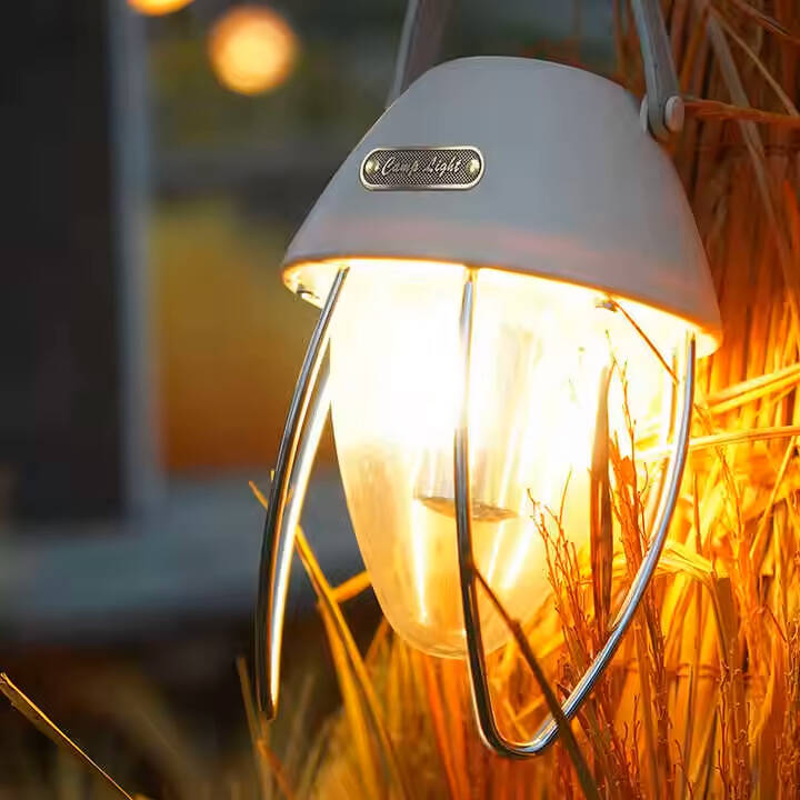 Panther USB Şarjlı Deri Askılı Kamp Lambası PTT-AYBK - 3