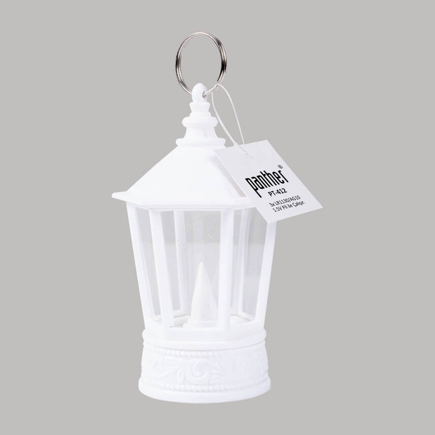 Asyaink PT-412 Nostaljik Pilli LED Mum - Titrek Alev Efektli - 1