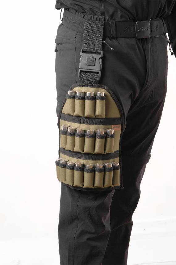 Bacak Fişekliği - Savage - Haki - 18'li - 3