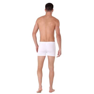 Bambu Erkek Boxer Short - Thermoform - Beyaz - 3