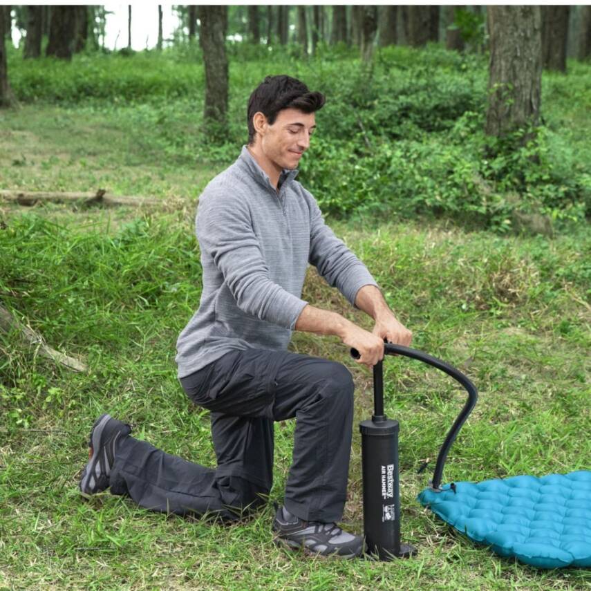 Bestway Güçlü Max 48 cm Siyah El Hava Pompası - Çift Yönlü Şişirme - 2