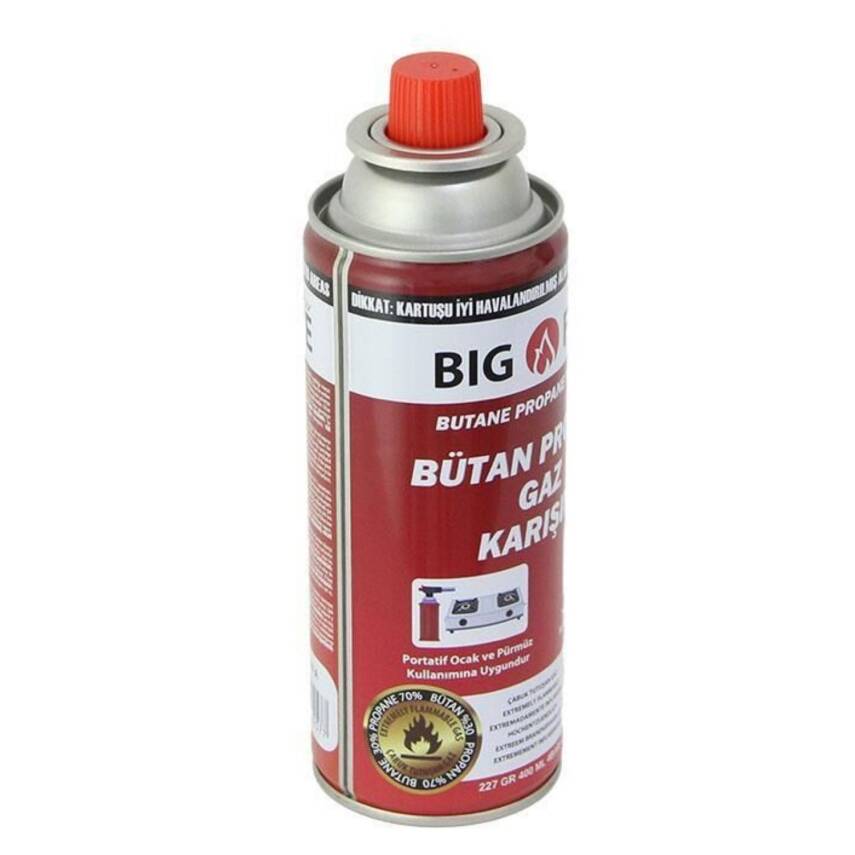 Big Fire Power 227gr Kamp Ocak Gazı Kartuşu - Valfli ve Güvenli - 2
