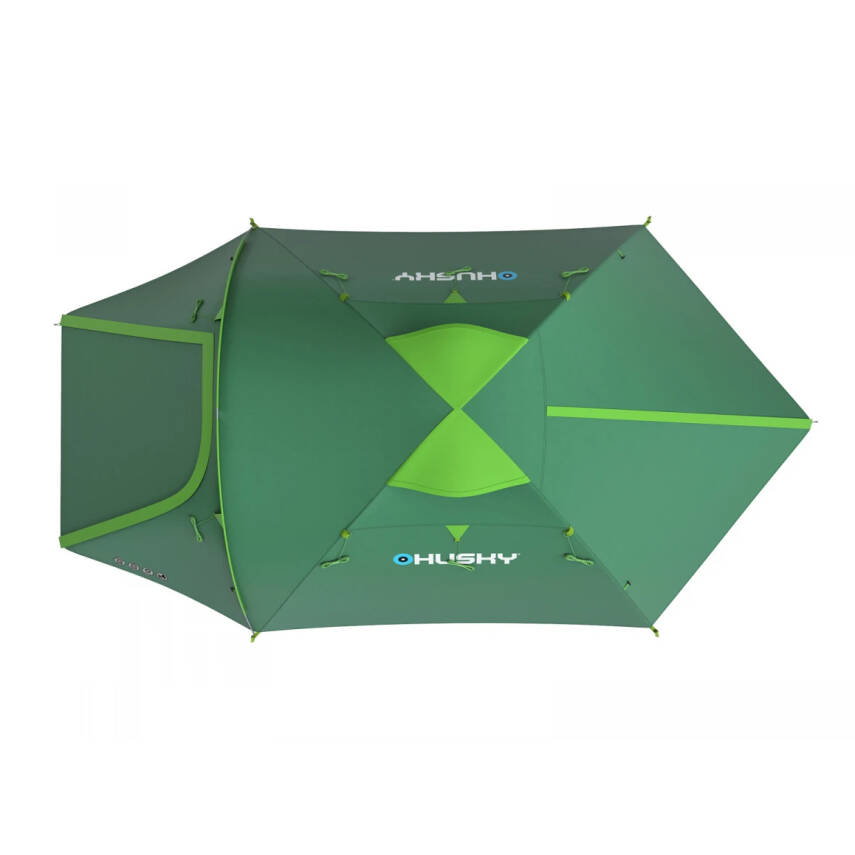 Bizon 3 Plus 3 Kişilik Çadır -  Yeşil -  Husky - 5