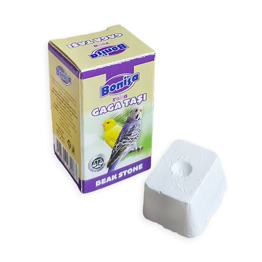 Bonisa Kuşlar İçin Doğal Mineral ve Gaga Taşı - Roka Serisi - 1