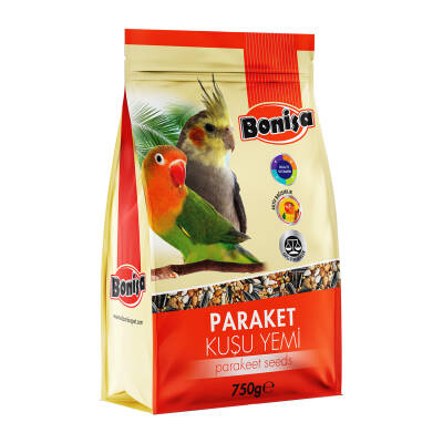 Bonisa Papağan ve Küçük Kuşlar İçin Özel Yem Karışımı - 750g