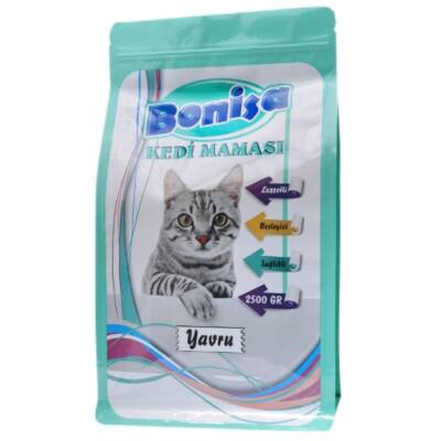 Bonisa Yavru Kedi Maması - Tavuklu - 2.5 Kg