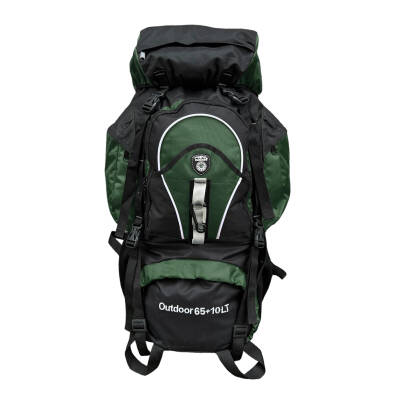 Cakard Profesyonel Dağcı Sırt Çantası 65+10 Lt Haki