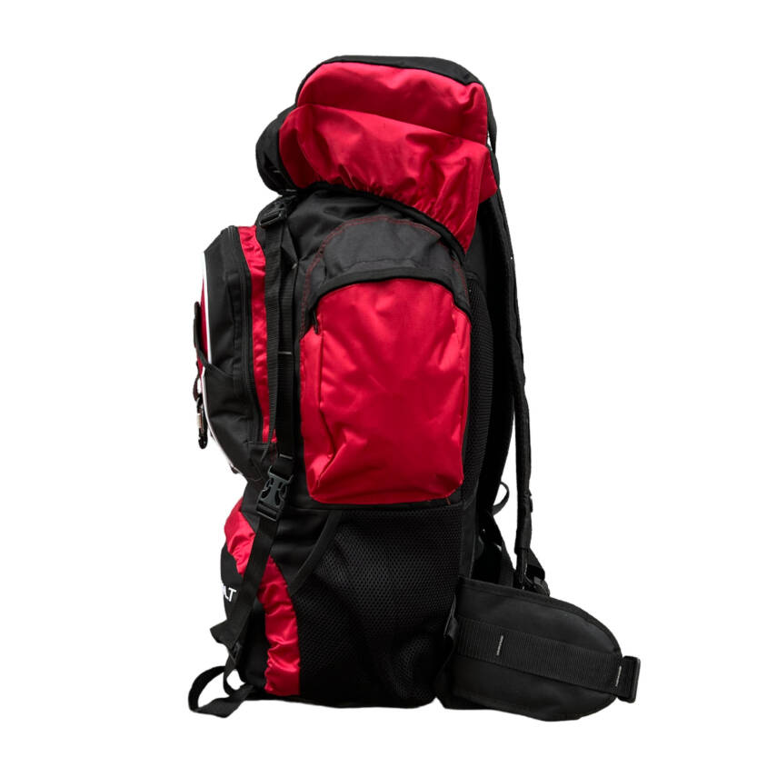 Cakard Profesyonel Dağcı Sırt Çantası 65+10 Lt Kırmızı - 3