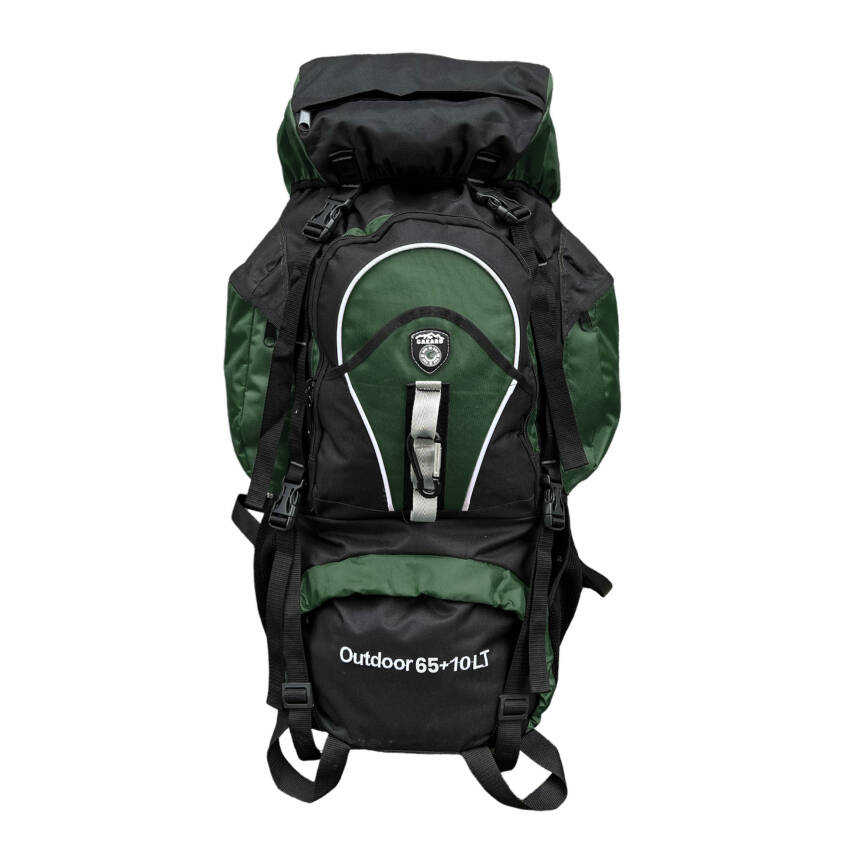 Cakard Profesyonel Dağcı Sırt Çantası 65+10 Lt Haki 965-CK - 1