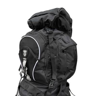 Cakard Profesyonel Dağcı Sırt Çantası 75+10 Lt Siyah - 4