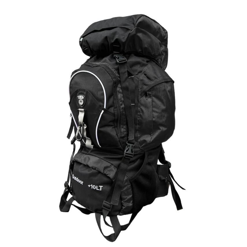 Cakard Profesyonel Dağcı Sırt Çantası 85+10 Lt Siyah - 2