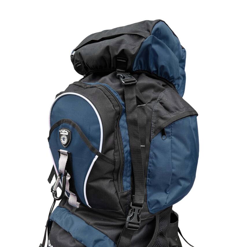 Cakard Profesyonel Dağcı Sırt Çantası 85+10 Lt Lacivert 985-CK - 5
