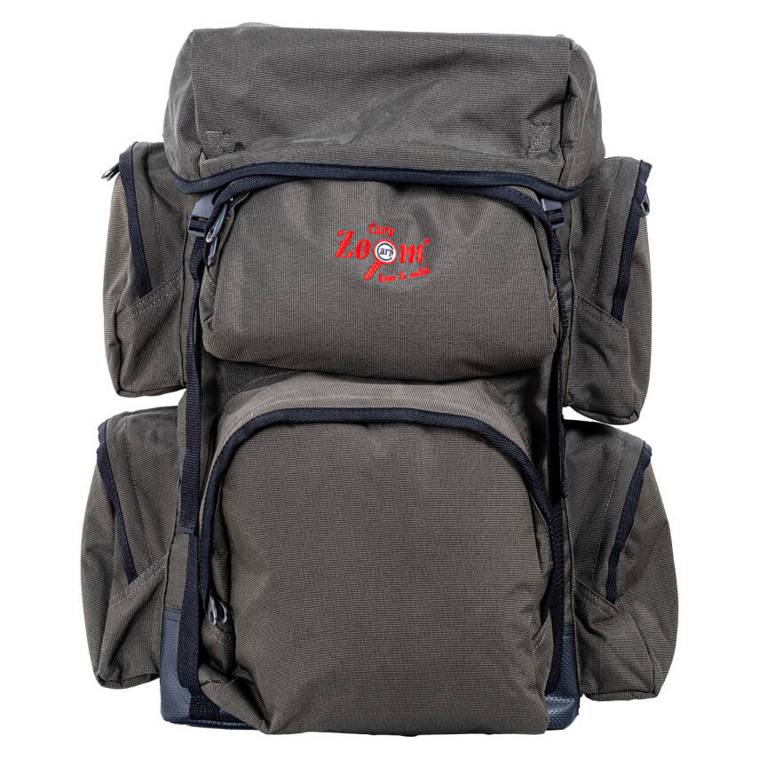 Carpzoom CZ7771 Haki 70 Litre Su Geçirmez Balıkçı ve Kamp Sırt Çantası - 2