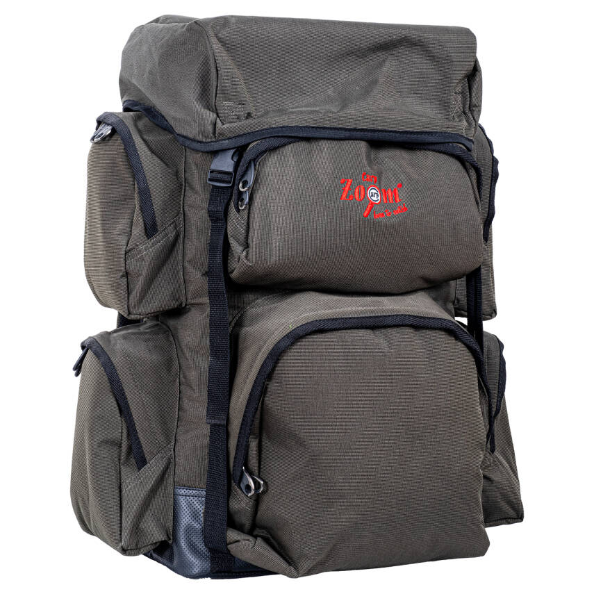 Carpzoom CZ7771 Haki 70 Litre Su Geçirmez Balıkçı ve Kamp Sırt Çantası - 7
