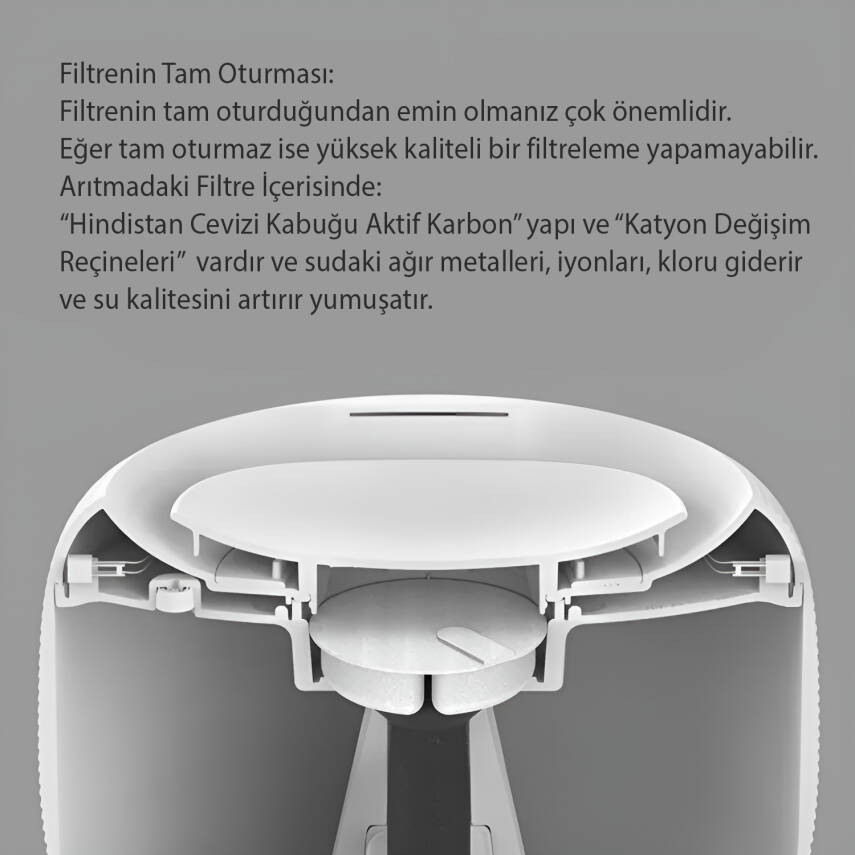 Cattie Kedi Köpek Akıllı Su Pınarı - 4