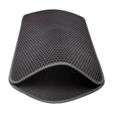 Cattie Altıgen Kum Toplayıcı Fonksiyonel Kedi Paspası Gri 37*50 cm - 3