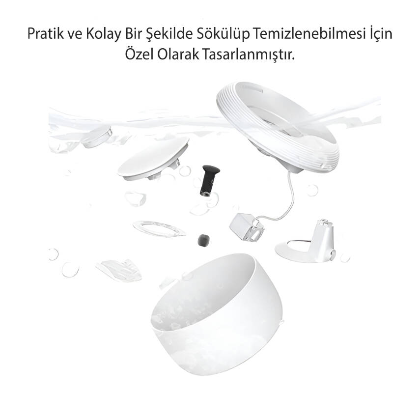 Cattie Antrasit Filtreli Kedi Köpek Su Sebili - Otomatik Pet Su Pınarı - 3