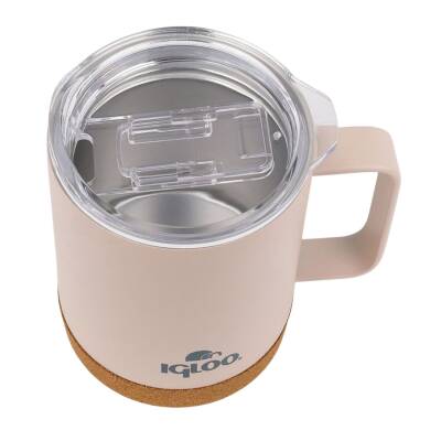 Çelik Mug Termos - Igloo - Cork - 350ml - Bej - 205696 - 3