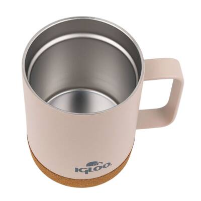 Çelik Mug Termos - Igloo - Cork - 350ml - Bej - 205696 - 4
