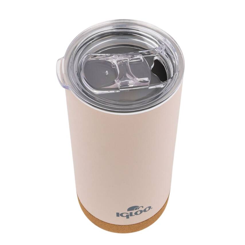 Çelik Mug Termos - Igloo - Cork - 500ml - Bej - 205695 - 3