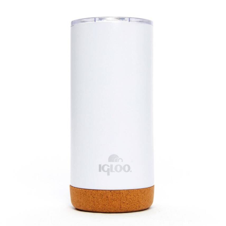 Çelik Mug Termos - Igloo - Cork - 500ml - Beyaz - 205695 - 1
