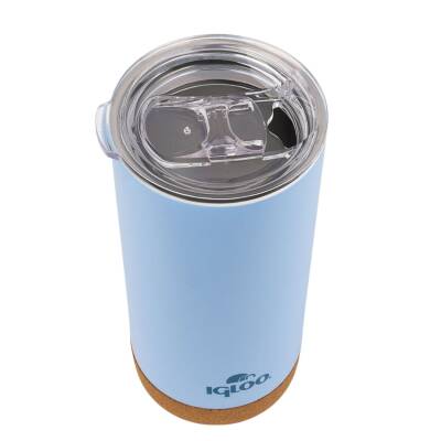 Çelik Mug Termos - Igloo - Cork - 500ml - Buzul Mavi - 205695 - 3