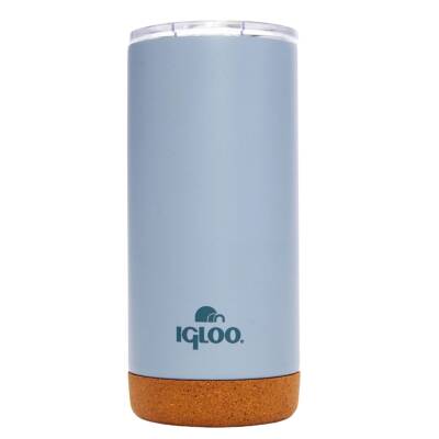 Çelik Mug Termos - Igloo - Cork - 500ml - Duman Mavi - 205695