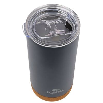 Çelik Mug Termos - Igloo - Cork - 500ml - Füme - 3