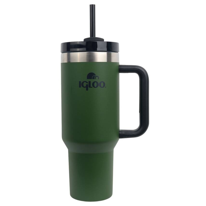 Çelik Mug Termos - Igloo - Stadler - 1.2 lt - Haki - 205787 - 1