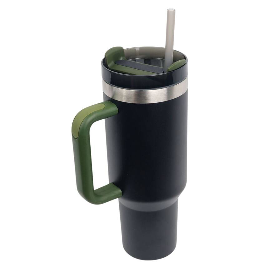 Çelik Mug Termos - Igloo - Stadler - 1.2 lt - Siyah/Haki - 205787 - 2