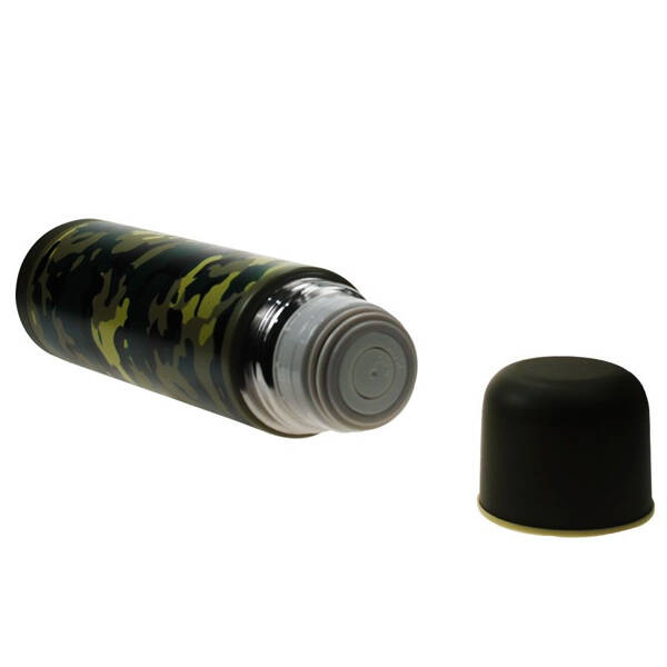 Çelik Termos - 0,50 LT - Çift Kat Çelik - Kamuflaj - Penguen (PNG-1050AS) - 2