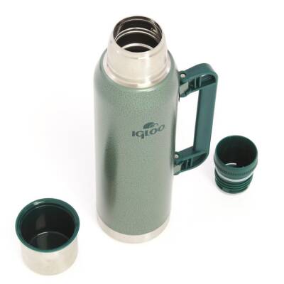 Çelik Termos - Igloo - Legend - 1.3 lt - Yeşil - 205688 - 3