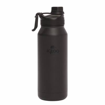 Çelik Termos - Igloo - Sportsman - 1.2 lt - Siyah - 205682 - 2