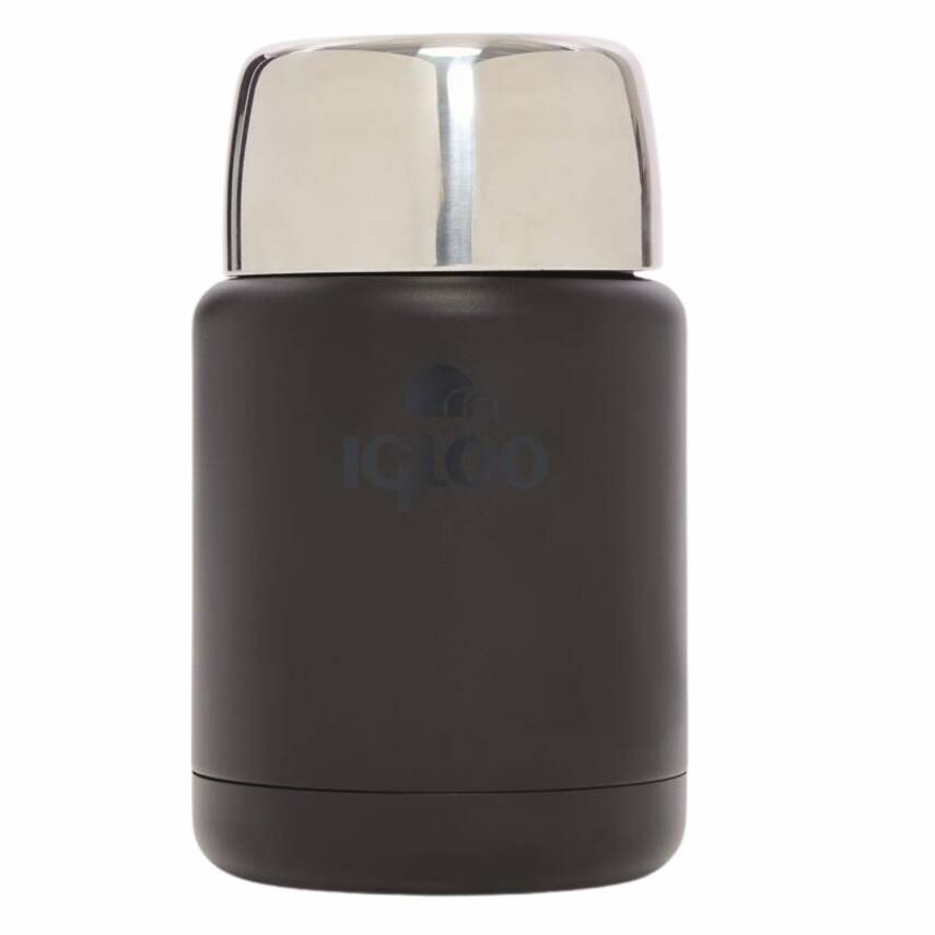 Çelik Yemek Termos - Igloo - Legend - 500 ml - Siyah - 205684 - 1