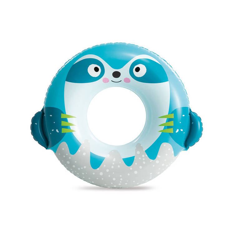 Çocuk Yüzme Simidi - Intex Sevimli Tembel Hayvan Figürlü - 76 cm - 1