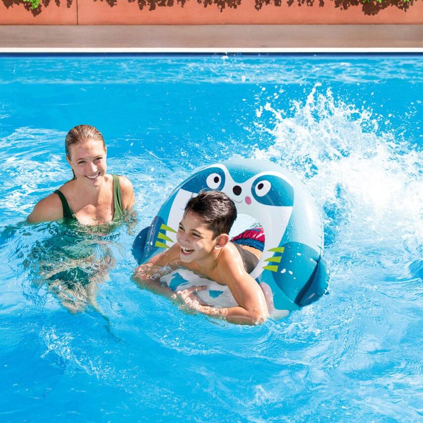 Çocuk Yüzme Simidi - Intex Sevimli Tembel Hayvan Figürlü - 76 cm - 5