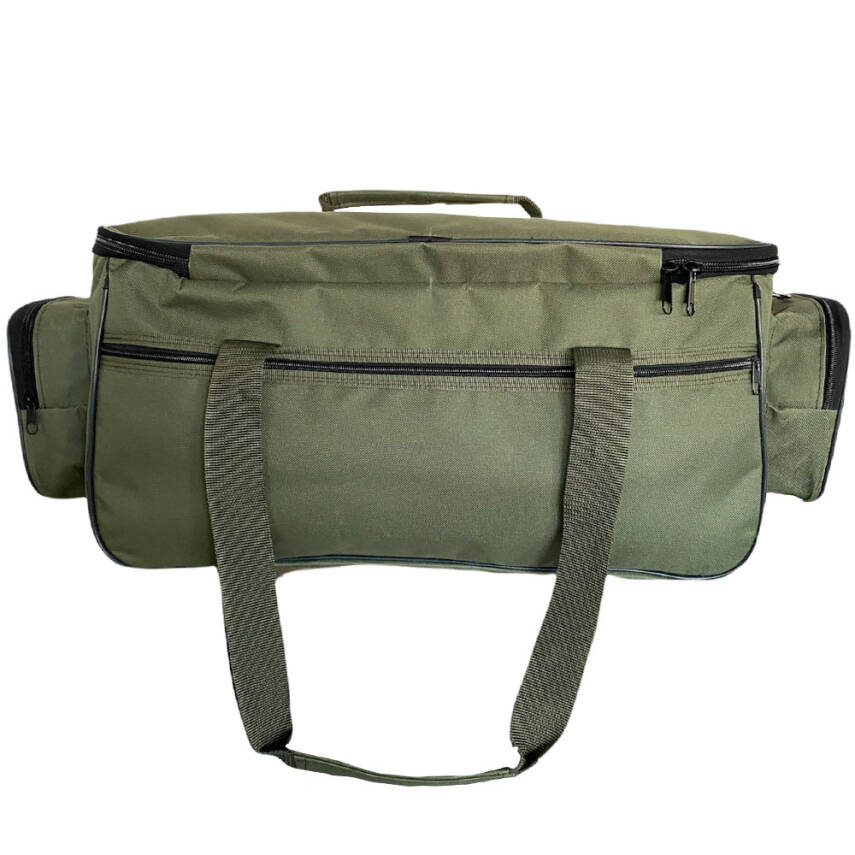 Çok Amaçlı Büyük Boy Haki Malzeme Çantası - Balıkçı, Seyahat ve Kamp Çantası - 2