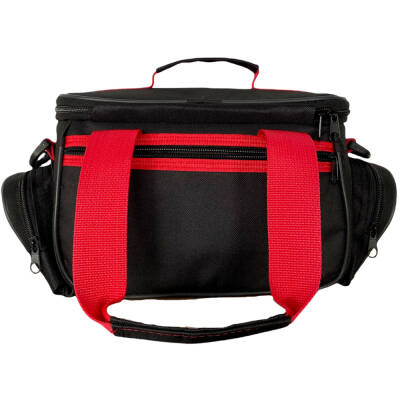 Çok Amaçlı Malzeme Çantası - Küçük - Siyah - Balıkçı Çantası - Seyahat Çantası - 2