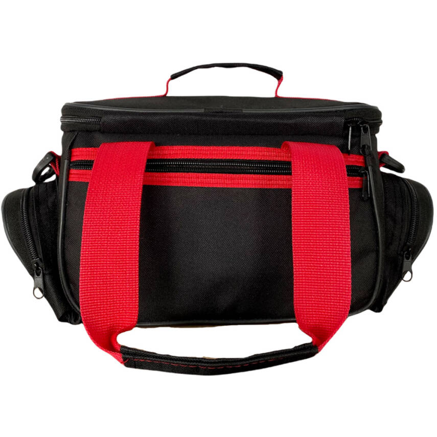 Çok Amaçlı Malzeme Çantası - Küçük - Siyah - Balıkçı Çantası - Seyahat Çantası - 2