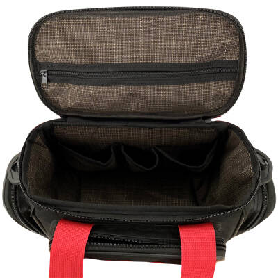 Çok Amaçlı Malzeme Çantası - Küçük - Siyah - Balıkçı Çantası - Seyahat Çantası - 3