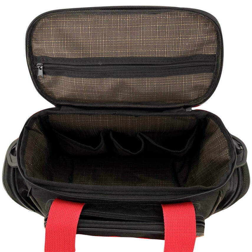 Çok Amaçlı Malzeme Çantası - Küçük - Siyah - Balıkçı Çantası - Seyahat Çantası - 3