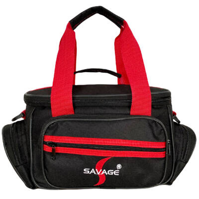 Çok Amaçlı Malzeme Çantası - Küçük - Siyah - Balıkçı Çantası - Seyahat Çantası - 4